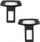 Kapëse rripi sigurie universale, set 2 copë, plug insert, të zeza