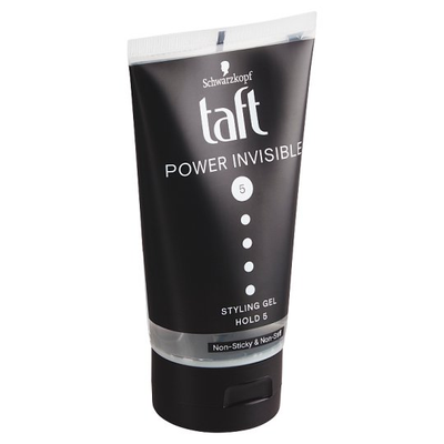 Xhel për flokë Taft Power Invisible, 150ml