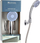 Set dushi vidaXL Shower Head, kokë Ø7 cm, gyp inox 150 cm, argjendtë