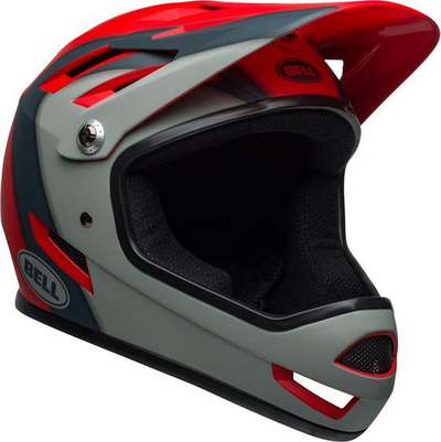 Helmetë mbrojtëse Bell Sanction Presences Matte Crimson Slate, M, e kuqe/hirtë