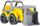 Kamion lodër MEGA CREATIVE 459577, pull back, eskavator, gri me të verdhë