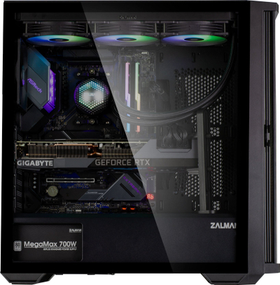 Kutia PC Zalman Z10, MIDI Tower, ATX mATX Mini ITX, e zezë