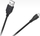 Kabllo USB Deco Line, USB A në micro USB, 1 m, e zezë