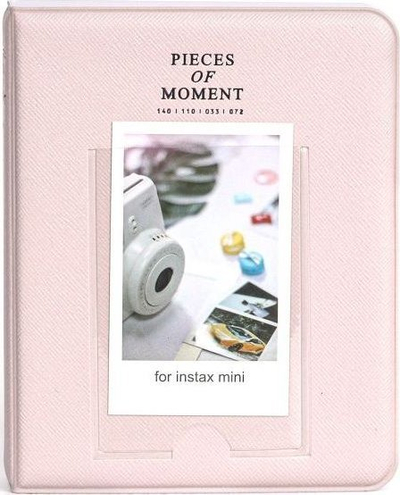 Set aksesorësh LoveInstant 8 në 1 për Fujifilm Instax Mini 12, me çantë dhe albume foto, rozë