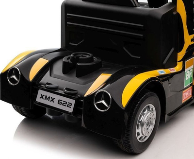 Makina elektrike për kalamaj Lean Cars Mercedes XMX622, me bateri, me ekran LCD, e verdhë