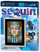 Set kreativ KITFIX Sequin Art Premium Tutankhamun, DIY, për kalamaj 8+, shumëngjyrësh