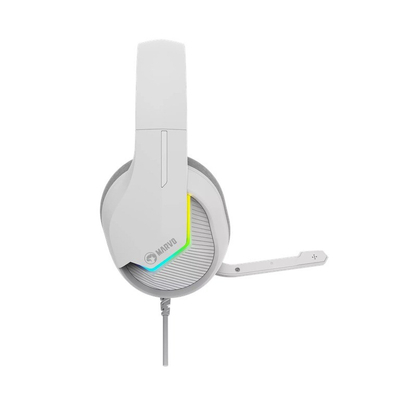 Kufje Gaming Marvo H8618 Wh  Wired