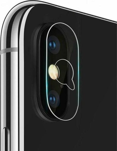 Mbrojtës xhami kamere Flexi për iPhone XR, xham i temperuar, transparent