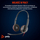 Kufje me mikrofon Poly Blackwire C3220, stereo, USB C, të zeza