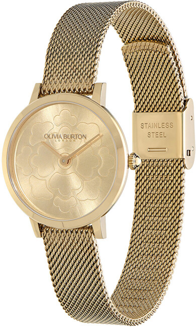 Orë dore për femra Olivia Burton Signature 24000058, e artë