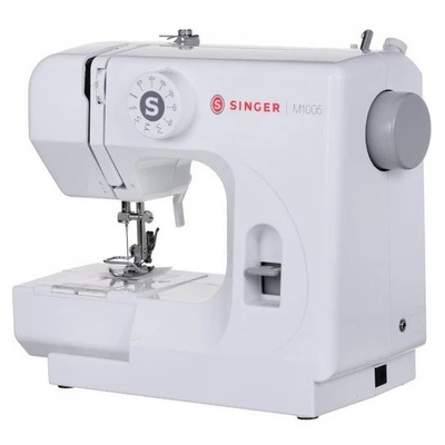 Makina qepëse Singer M1005, 11 qepje, portative, e bardhë