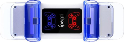 Док станица полнач IPega P5003 Dual Charger, за 2 контролери PS5, со LED, бела