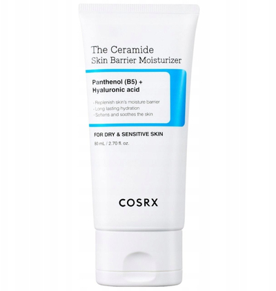 Krem fytyre COSRX The Ceramide Skin Barrier Moisturizer, hidratues, për lëkurë të thatë dhe të ndjeshme, 80ml