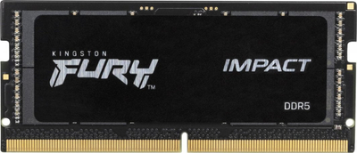 Memorie Laptop Kingston Fury Impact, SODIMM, DDR5, 32GB, 5600MHz, e zezë