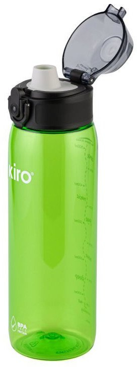 Shishe uji Kiro KI4104GR, 600 ml, me shkallë matëse, jeshile