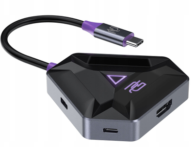 HUB USB C Proove Spectre Gaming Hub, 2x USB C, 2x USB 3.0, HDMI PD 100W