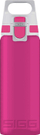 Shishe uji SIGG Total Color Berry 8691.70, 0.6L, plastike, rozë