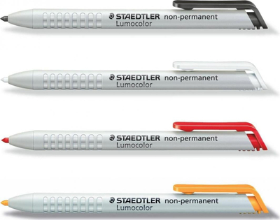 Маркер Staedtler Lumocolor non-perm, сув, црн