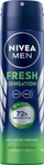 Deodorant antiperspirant Nivea Men Fresh Sensation, 72 orë mbrojtje, pa alkool