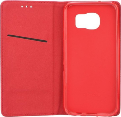 Këllëf magnetik libër Komrk për Samsung Galaxy S23 FE, me qëndrim, me xhep karte, i zi