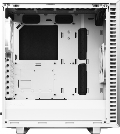 Kasë Fractal Design Define 7 Compact TG Clear Tint, e bardhë, Midi Tower