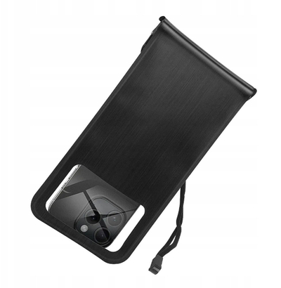 Çantë e papërshkueshme nga uji për telefon Hoco HX53, IP68, 240 x 120 x 15 mm, e zezë