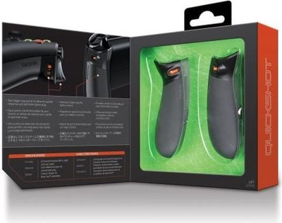 Гумен капак за контролер Bionik Quickshot, Dual Trigger Lock, за Xbox One, црн