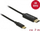 Kabllo Delock USB C në HDMI, 2 m, e zezë