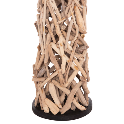 Lampë dysheme dekorative ALTAR HM4429, 153cm, abazhur PVC, e bardhë