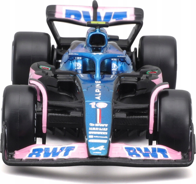 Makine model Bburago Alpine A523 #10 Pierre Gasly, diecast 1/43, blu rozë e zezë