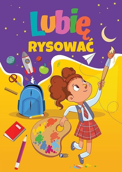 Libër aktivitetesh Fenix Lubię Rysować, për vizatim, për fëmijë