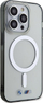 Këllëf telefoni BMW Silver Ring MagSafe për iPhone 14 Pro Max, transparent, kompatibil me MagSafe
