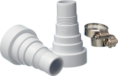 Adapter zorresh pishine Swim &amp; Fun, për zorret 32mm, 38mm, gri