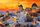 Puzzle Trefl Santorini Romantic Sunset, 1500 copa, panoramë Oia