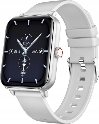 Smartwatch myPhone Watch Classic 2, ekran 1.85", me thirrje nga ora, ngjyrë argjendi