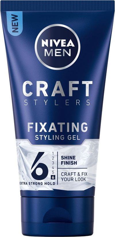 Xhel për flokë Nivea Craft Stylers Fixating Styling Gel 6, 150 ml