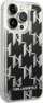 Mbulesë telefoni Karl Lagerfeld Liquid Glitter Monogram për iPhone 14 Pro Max 6.7", hardcase, e zezë