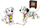 Lodër ndërtime Disney Lucky and Penny 101 Dalmatians Puppies, figurina këlyshë, shumëngjyrëshe