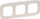 Kornizë trefishe Legrand Valena Allure, 233 x 92.5 mm, krem