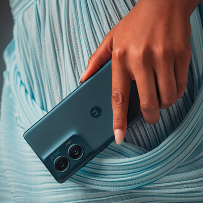 Celular Motorola Edge 50 Fusion, 8/256GB, 5G, i kaltër