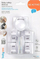 Bllokues magnetik për mobilje BABYONO, set 4 copë, ngjitës 3M, i bardhë