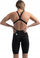 Kostum gare noti Speedo Fastskin LZR Pure Valor 2.0 Openback Kneeskin, për goca, kompresion i moderuar, i zi