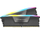 Memorie RAM CORSAIR Vengeance RGB 32GB, DDR5 6000MHz, 2x16GB, për desktop, e zezë