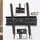 Mbajtës TV Maclean MC-748A, 32-70\", 45 kg, i zi
