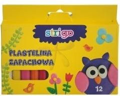 Plastelinë Strigo, 12 ngjyra