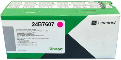Toner Lexmark 24B7607, magenta, kapacitet i lartë
