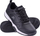 Këpucë për burra DETIS, material PU me rrjetë, taban EVA Phylon, të zeza