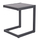 Tavolinë anësore plazhi Home Markt Belling HM6274.03, alumin, 42x43x53cm, gri e errët