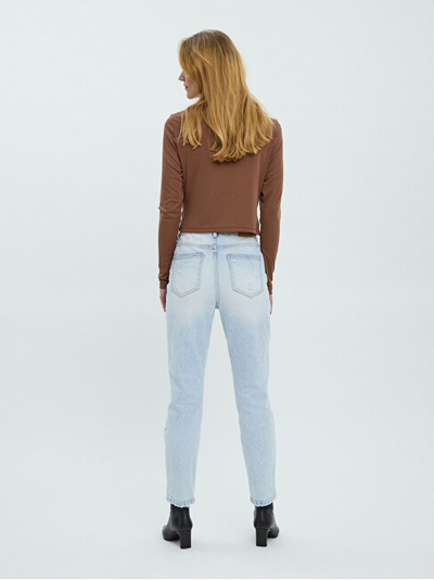 Xhinse VERO MODA VMBRENDA Straight Fit, të kaltra