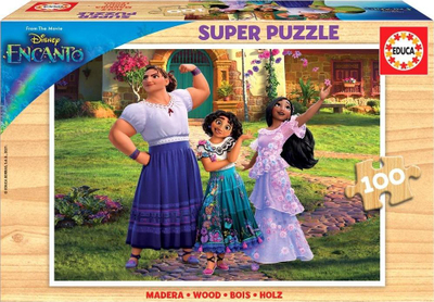 Puzzle druri Educa Mirabel Disney Encanto, 100 copa, shumëngjyrësh